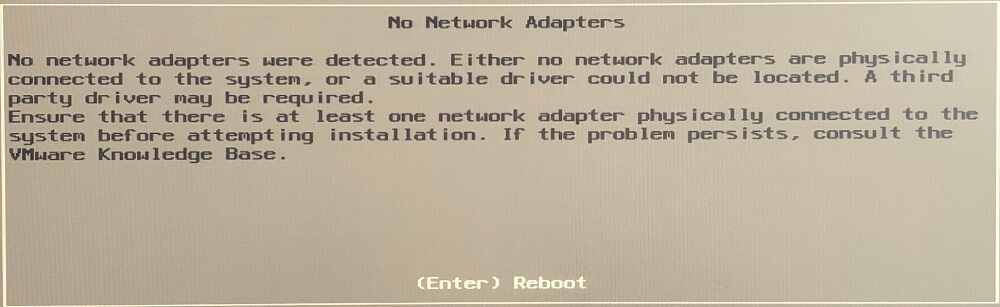 网卡驱动不正确
